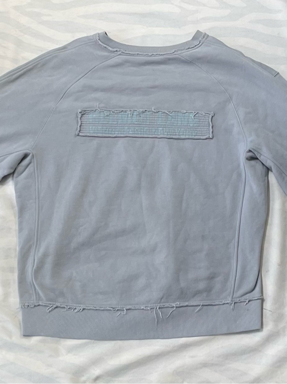 Helmut Lang Distressed Crewneck Sweater